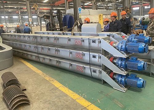 U-สกรูลำเลียงแบบราง